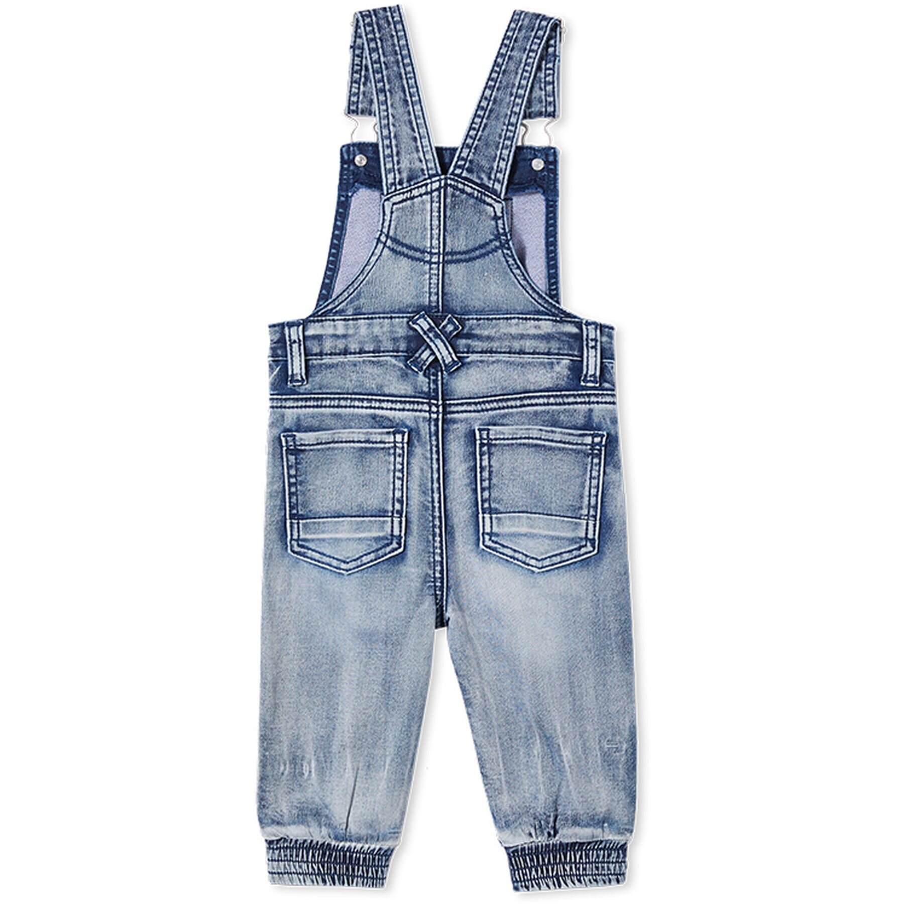 Buy KIDSCOOL SPACE Baby Boy Girl Jean Overalls,Toddler Ripped Denim Cute  Workwear,Blue,12-18 Months Online at Lowest Price Ever in India | Check  Reviews & Ratings - Shop The World